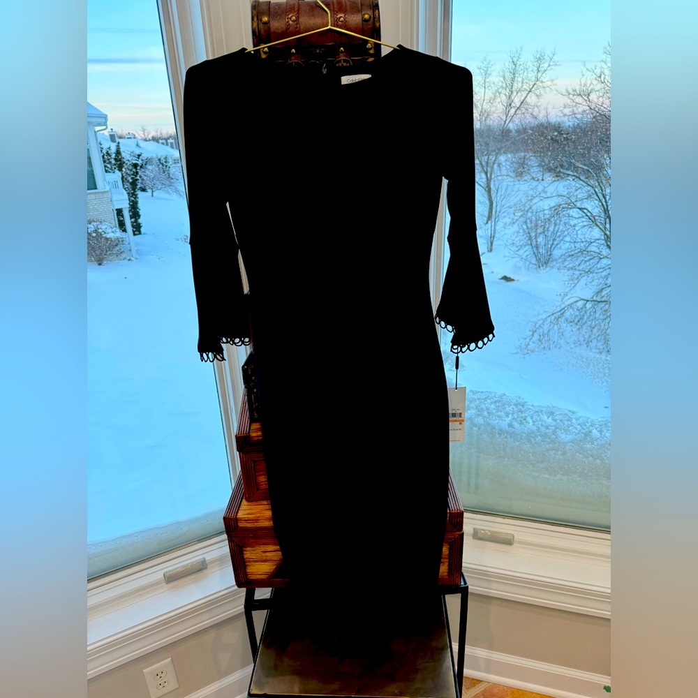 Calvin Klein classic black dress
